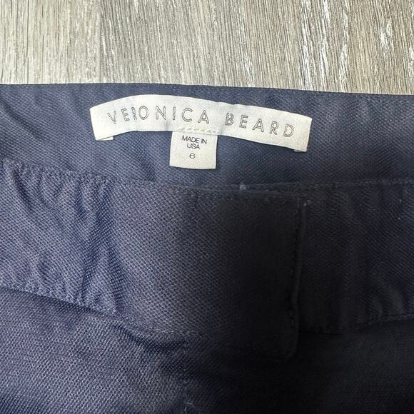 Veronica Beard Ash Skinny Pants with Zippers - Picture 4 of 7